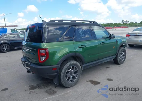 2023 Ford Bronco Sport Badlands из США, поврежденный, VIN 3FMCR9D90PRE05555